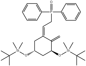 [3S-(1Z,3a,5b)]-[2-[3,5-Bis[[(tert-butyl)dimethylsilyl]oxy]-2-methylenecyclohexylidene]ethyl]diphenylphosphine oxide