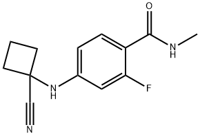 4-((1-cyanocyclobutyl)amino)-2-fluoro-N-methylbenzamide